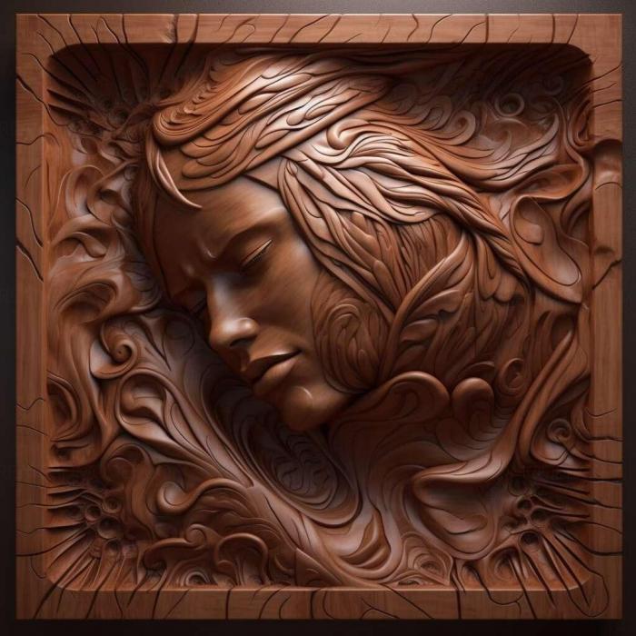 نموذج ثلاثي الأبعاد لآلة CNC 3D Art 